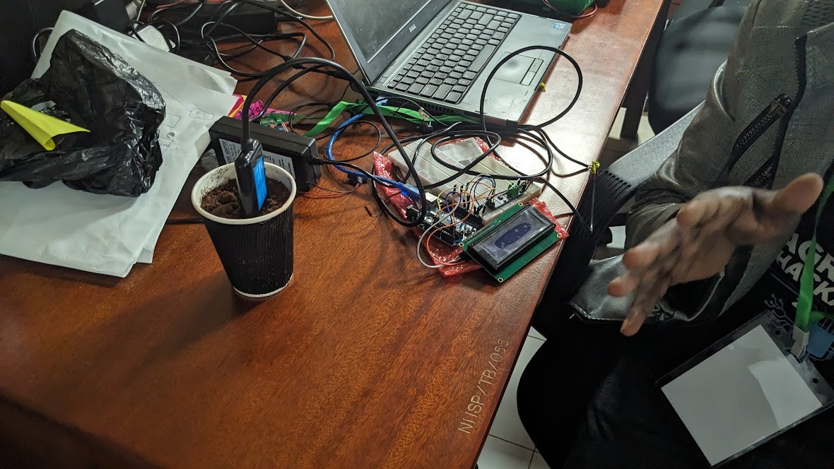 The prototype that the Ecotera team developed